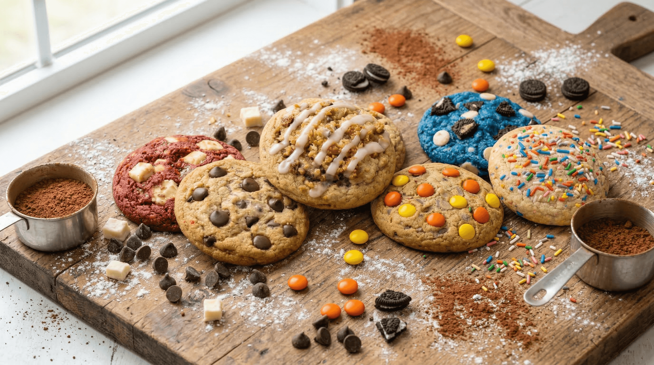 Camp Mack Cookie Co. fresh-baked cookie collection
